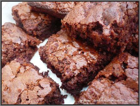 homemade chocolate brownies simple  delicious