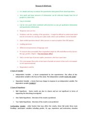 aqa psychology  research methods document   level  ib psychology