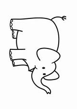 Kleurplaat Olifant Kleurplaten Elefant Olifanten Printen Elmer Malvorlage Elefante Drukken Schulbilder Schoolplaten Afb Dibujo Educolor Downloaden Tekeningen Ausdrucken Educima Omnilabo sketch template