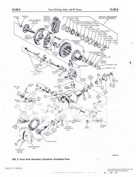 front dana  assembly ford truck enthusiasts forums