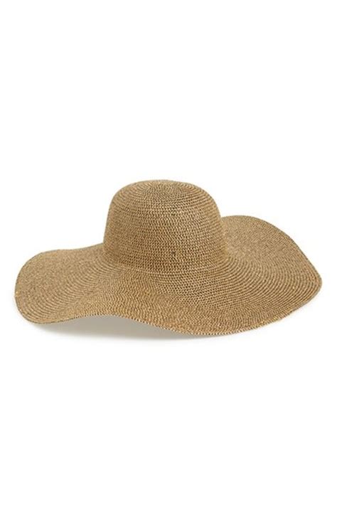 kim cattrall phase 3 tildon metallic floppy straw hat from sex and the city thetake