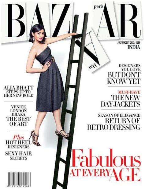 alia bhatt at harper s bazaar magazine issue launch