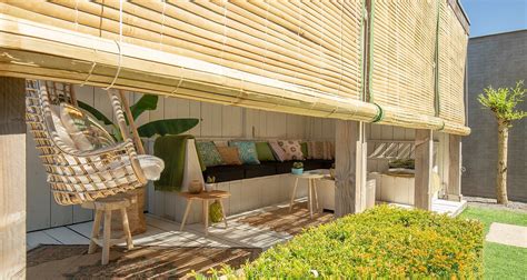 op maat bamboe rolgordijn veranda breda bambuta pergola patio veranda gordijnen tuin veranda