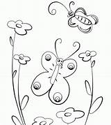 Butterfly Butterflies Imageslist Dibujos Mariposas Coloring Part Flowers Flying Smiley Face sketch template