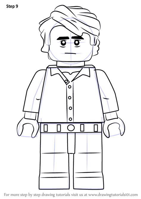 draw lego bruce banner lego step  step drawingtutorialscom