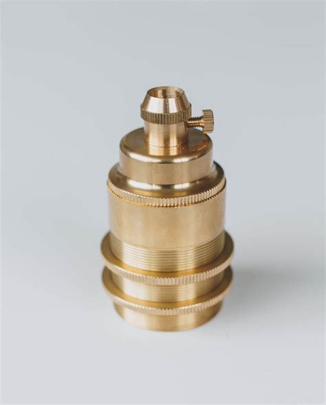 lamp holder solid brass    loftmotif