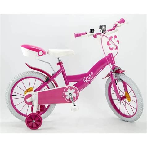 bike  equipped child girl roze blokker fiets zadel trommel