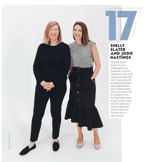 The 17 Most Influential Dallasites Jodie Slater Hastings And Shelly