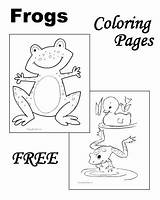 Frog Coloring Pages Kids Froggy Goes Frogs Raisingourkids Printable School Template Worksheets Colouring Animal Raising Sheets sketch template