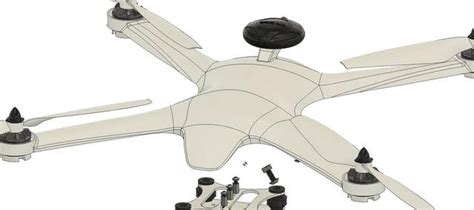drone design  scratch    model  rubenbisso cad crowd