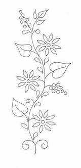 Para Bordar Dibujos Embroidery Bordado Bordados Hand Patterns Ribbon Flowers Info sketch template