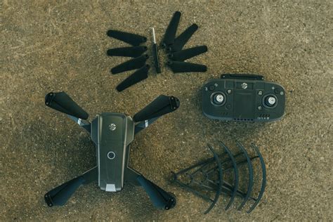 vivitar vti skyhawk gps foldable drone drc black certified refurbished  ebay