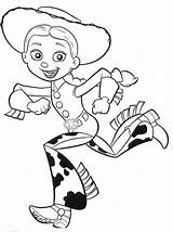 Toy Story Coloring Jessie Pages Disney Printable Channel Colouring Kids Print Jesse Running Sheets Clipart Christmas Rocks Getdrawings Getcolorings Run sketch template
