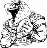 Coloring Eagles Football Pages Eagle Philadelphia College Printable Logo Mascots Florida Gators Player Patriots Mascot Nfl Color Drawings Players Drawing sketch template