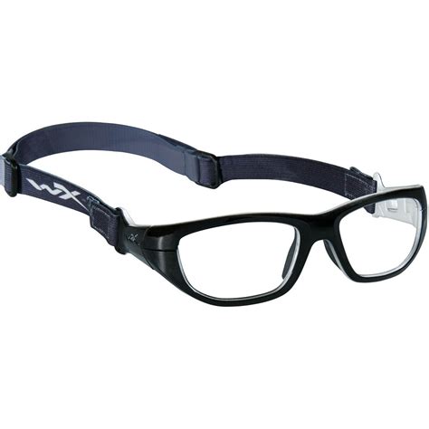 Wiley X Yfvic03 Wx Victory Safety Glasses Gloss Black W Aluminum