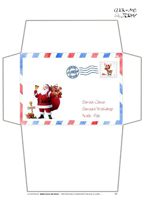 search results  printable santa envelope template calendar