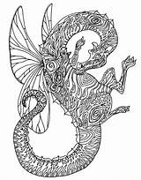 Coloring Dragon Zendoodle Dragons Pages Colouring Adult Macmillan Majestic Snakes Lizards Journey Fantastical Dares Awaits Zentangles He Venture Books Who sketch template