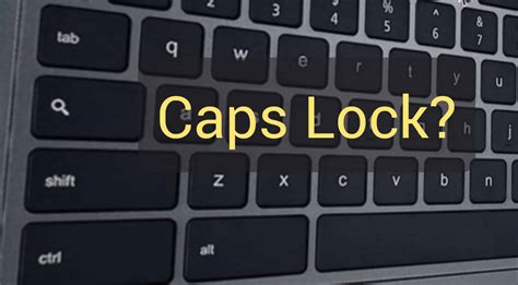 enable caps lock   chromebook multiple methods