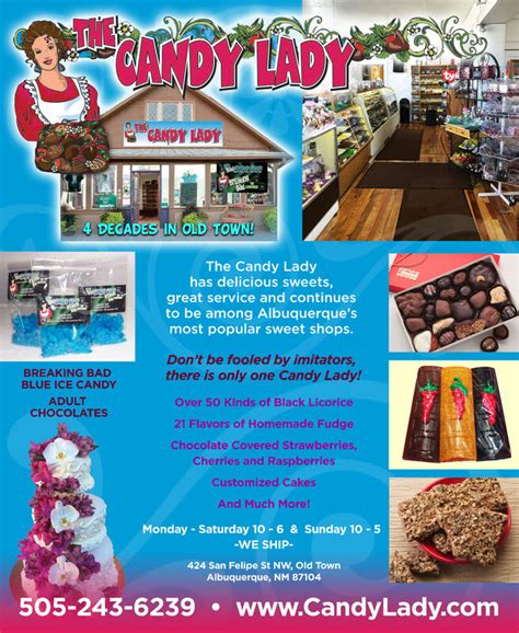 Wednesday September 11 2019 Ad The Candy Lady New Mexico Vacation