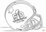 Coloring Pages Bowl Super Football Helmet Falcons Printable Logo Panthers Atlanta Broncos Denver Trophy Seahawks Drawing Clipart Color Carolina Print sketch template