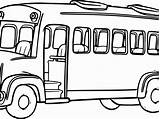 Bus Coloring Pages School Kids Drawing City Tayo Little Color Getcolorings Getdrawings Clipartmag sketch template
