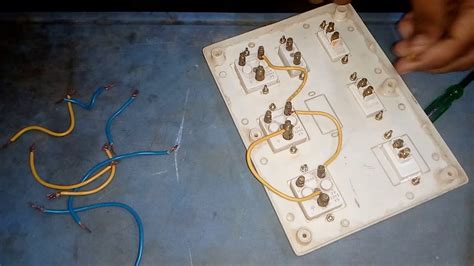 electrical board wiring fiting youtube