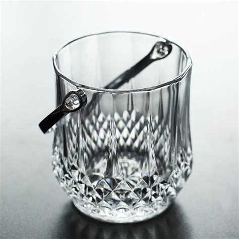 Similar Crystal Giant Wine Glass Ice Bucket With Ice Tong