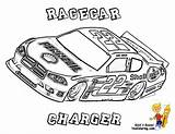 Coloring Pages Car Race Nascar Sports Kids Track Cars Colouring Color Choose Board Dodge Worksheets Motor sketch template