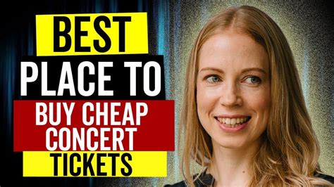place  buy cheap concert  youtube
