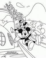 Mickey Mouse Clubhouse Coloring Pages Colouring Printable Print Mickeymouse Disney Color Minnie Sheets Show Sheet Kids Birthday Book Pdf Comments sketch template