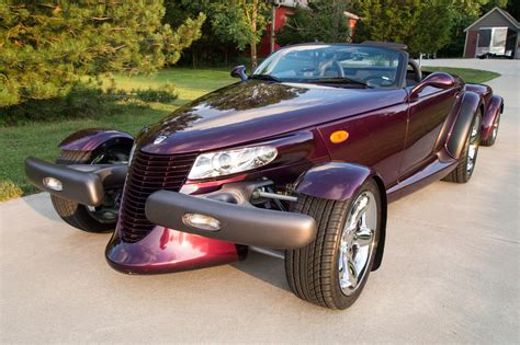 mile  plymouth prowler  matching trailer  sale  bat auctions sold
