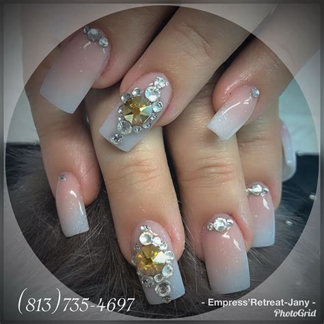 pin  jany quiala  empress retreat nails nails beauty