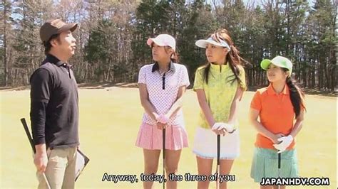 japanhdv golf fan erika hiramatsu nao yuzumiya nana kunimi