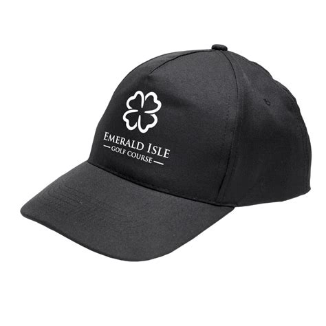 polyester baseball caps acap custom imprinted hats  logo
