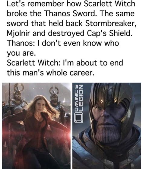 Scarlet Witch Vs Thanos Avengers Endgame Marvel Superheroes