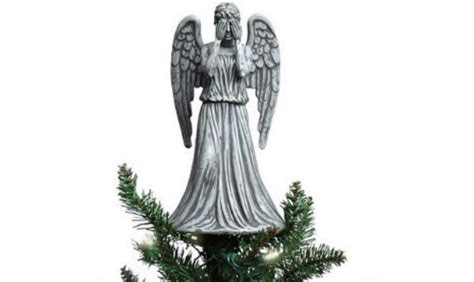 Doctor Who’s Weeping Angel Christmas Tree Topper Dangerous Minds
