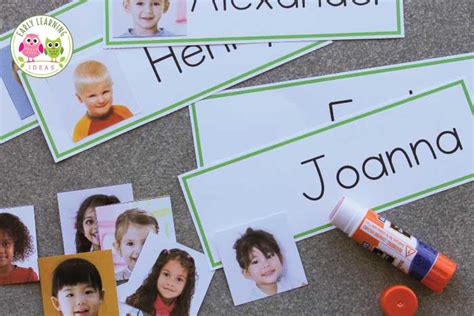 name cards make name cards for your word wall early learning ideas