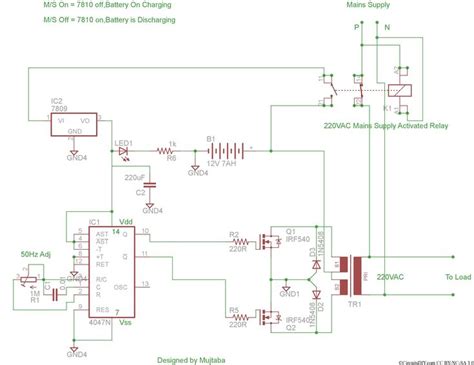 inverter wiring diagram  diagram  wire