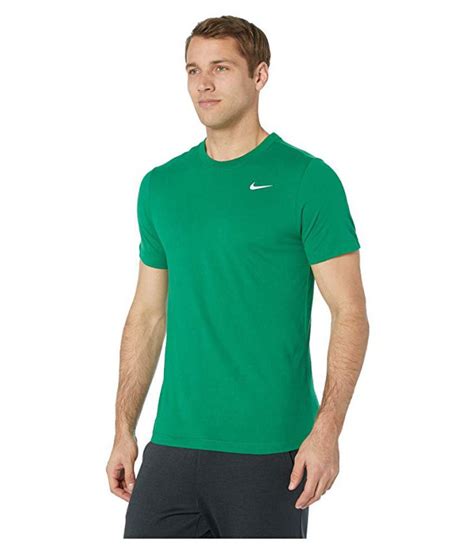 nike green polyester lycra  shirt buy nike green polyester lycra