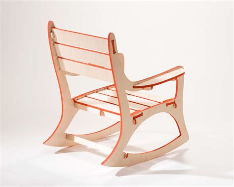 Cnc Rocking Chair On Behance