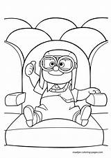 Coloring Pages Cartoons Carl Little Print Browser Window sketch template