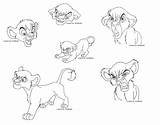 Vitani Lion King Pages Coloring Cub Kopa Paint Ver Lineart Deviantart Nuka Template sketch template