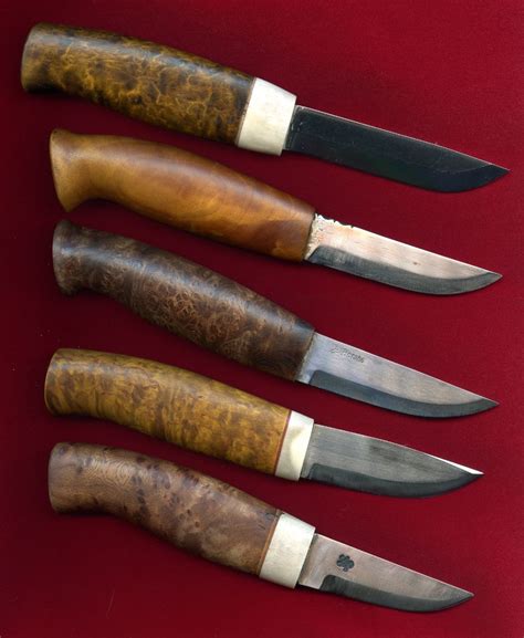 Hunting Knives Scandinavian Style By Börje Ahlström Sweden In