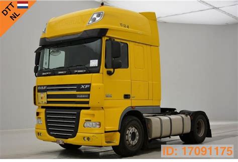 Daf Xf105 410 Super Space Cab Adr Tractor Unit From Belgium For Sale