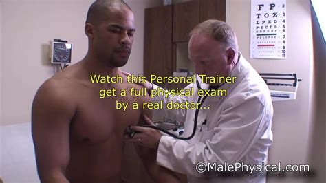 Muscular Straight Guy Visits The Doctor For A Physical