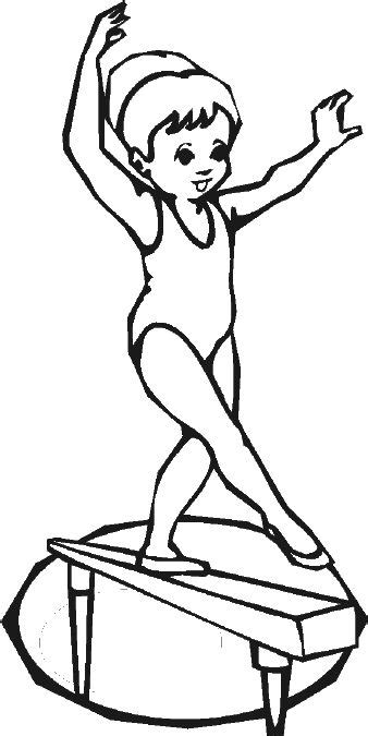 images  coloring pages  pinterest gymnasts coloring