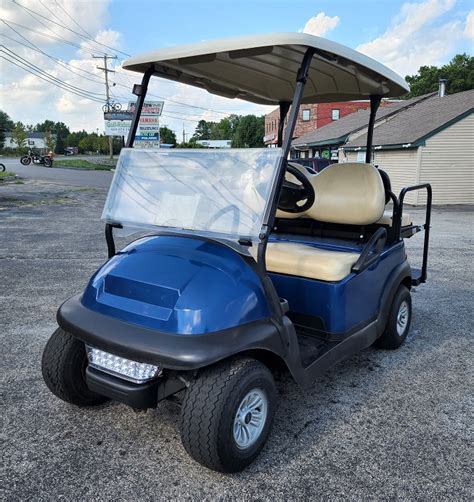 club car precedent blue  previous builds portfolio golf rides