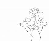 Huckleberry Hound Coloring Pages Printable Random sketch template