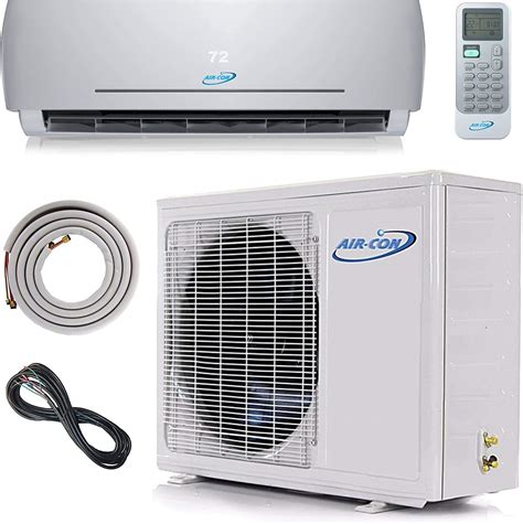 buy  btu mini split air conditioner ductless acheating system  ton pre charged