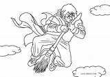 Potter Coloring Quidditch Malvorlagen Ausdrucken Cool2bkids sketch template